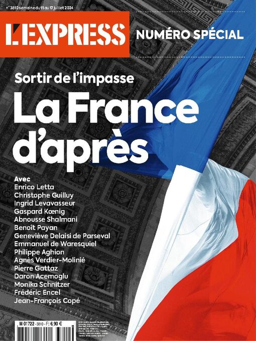 Title details for L'Express by Groupe Express Roularta - Available